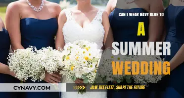 Summer Wedding Style: Navy Blue Edition
