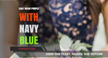 Elevate Your Style: The Art of Pairing Purple with Navy Blue