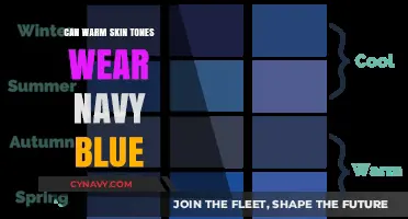 Flattering Navy Blue: A Guide for Warm Skin Tones