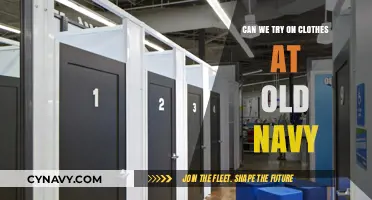Exploring Old Navy's In-Store Fitting Room Experience
