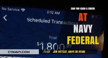 Cashing Checks at Navy Federal: A Comprehensive Guide
