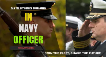 Securing a Guaranteed Branch as a Navy Officer: What You Need to Know