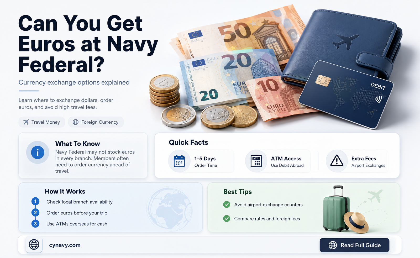 can you get euros at navy federal