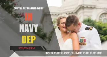 Navy DEP and Marriage: Can You Tie the Knot Before Boot Camp?