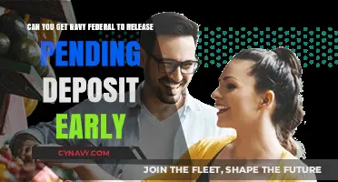 How to Get Navy Federal to Release Your Pending Deposit Early