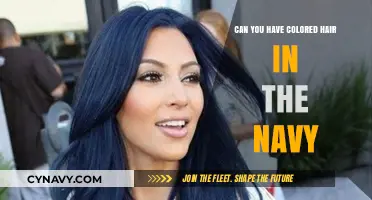 Vibrant Hues in the Navy: Exploring the Limits of Hair Color