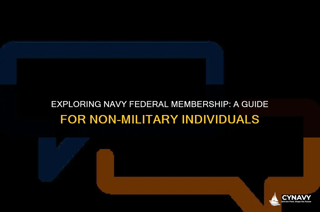 can you join navy federal without military