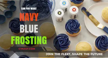 Mastering the Art of Navy Blue Frosting: Tips and Tricks