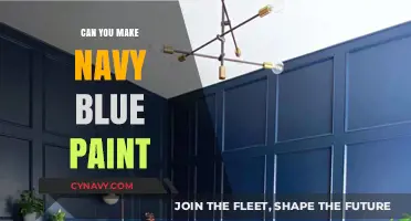 Mixing the Perfect Shade: Creating Navy Blue Paint at Home