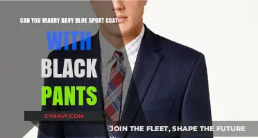 Elegance Redefined: Pairing Navy Blue Sport Coats with Black Pants