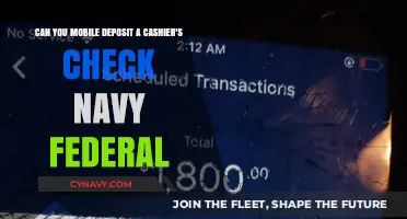 Mobile Depositing Cashier's Checks at Navy Federal: A Convenient Guide