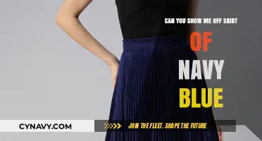 Elegance in Simplicity: The Navy Blue Skirt You've Been Searching For