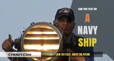 Staying Connected at Sea: Texting on a Navy Ship