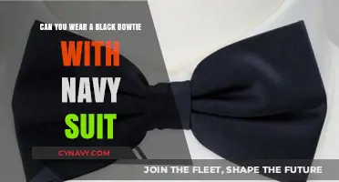 Elevate Your Style: Pairing a Black Bowtie with a Navy Suit