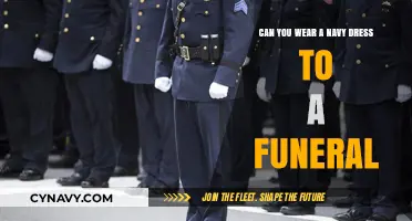 Appropriate Attire for Mourning: Navy Dress at a Funeral?