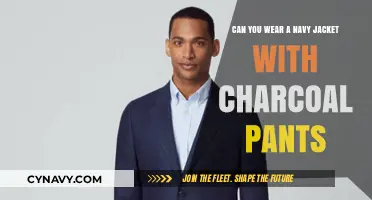 Elevate Your Style: Pairing Navy Jackets with Charcoal Pants