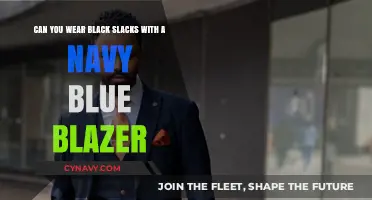 Elevate Your Style: Pairing Black Slacks with a Navy Blue Blazer