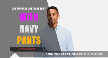 Elevate Your Style: Pairing Light Blue Shirts with Navy Pants