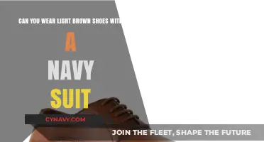 Elevate Your Style: Pairing Light Brown Shoes with a Navy Suit