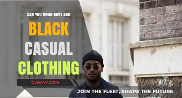 Elevate Your Casual Style: Navy and Black Clothing Tips