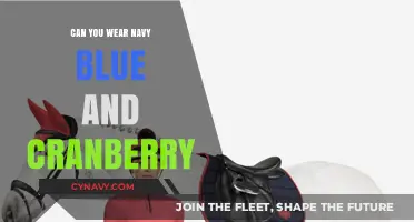 Cranberry and Navy Blue: A Match Made in Fashion Heaven