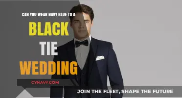 Elegance in Navy: A Guide to Black Tie Wedding Attire