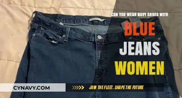 Elevate Your Style: Navy Shoes and Blue Jeans for Women