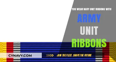 Combining Navy and Army Unit Ribbons: A Guide for Military Personnel