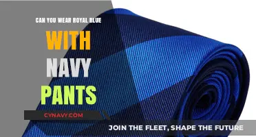 Elevate Your Style: Pairing Royal Blue with Navy Pants