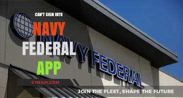 Troubleshooting Tips: Unable to Sign Into Navy Federal App