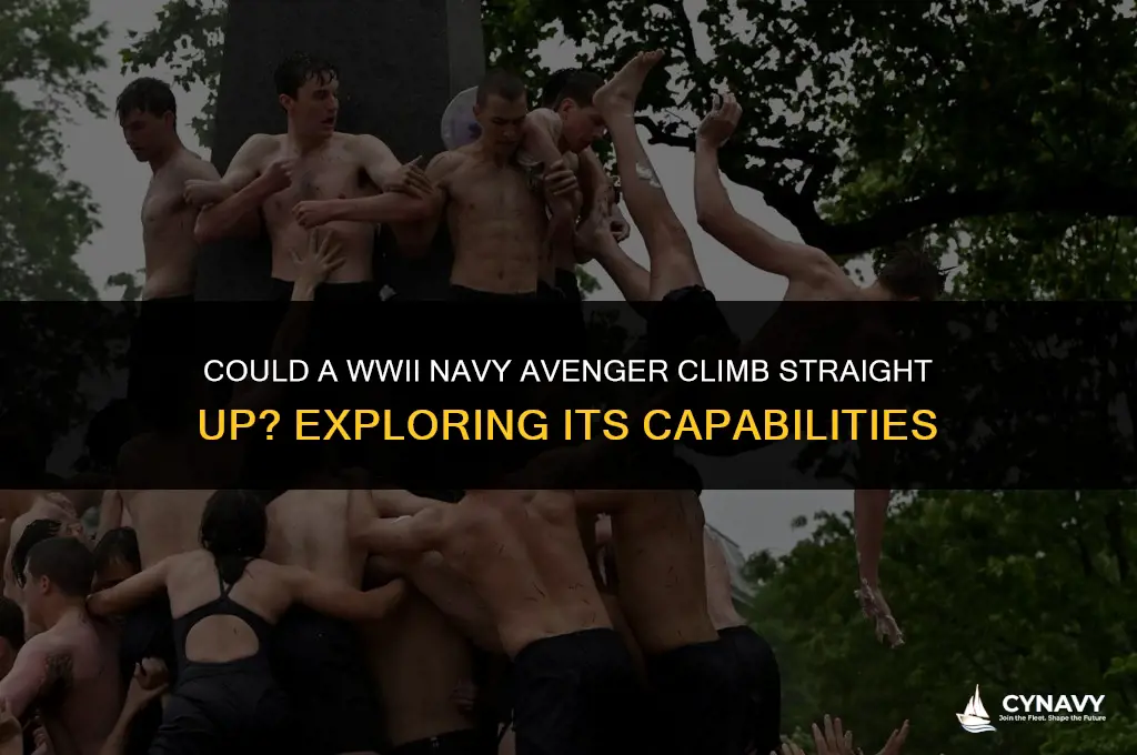 could a world war 2 navy avenger climb straight up