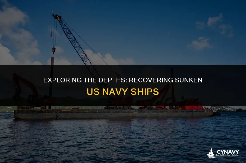 could i recover a sunk us navy ships