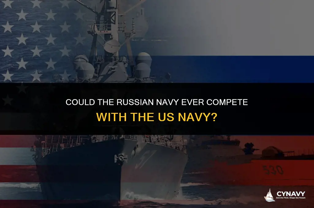could the russian navy ever compete with the us navy