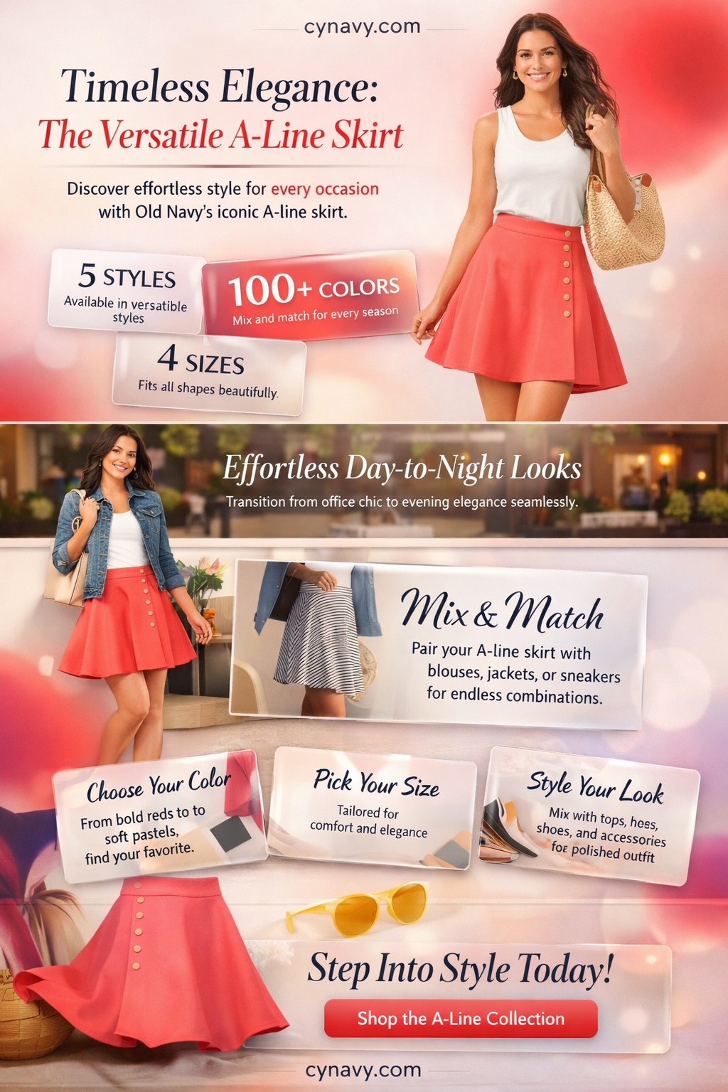 a-line skirt old navy