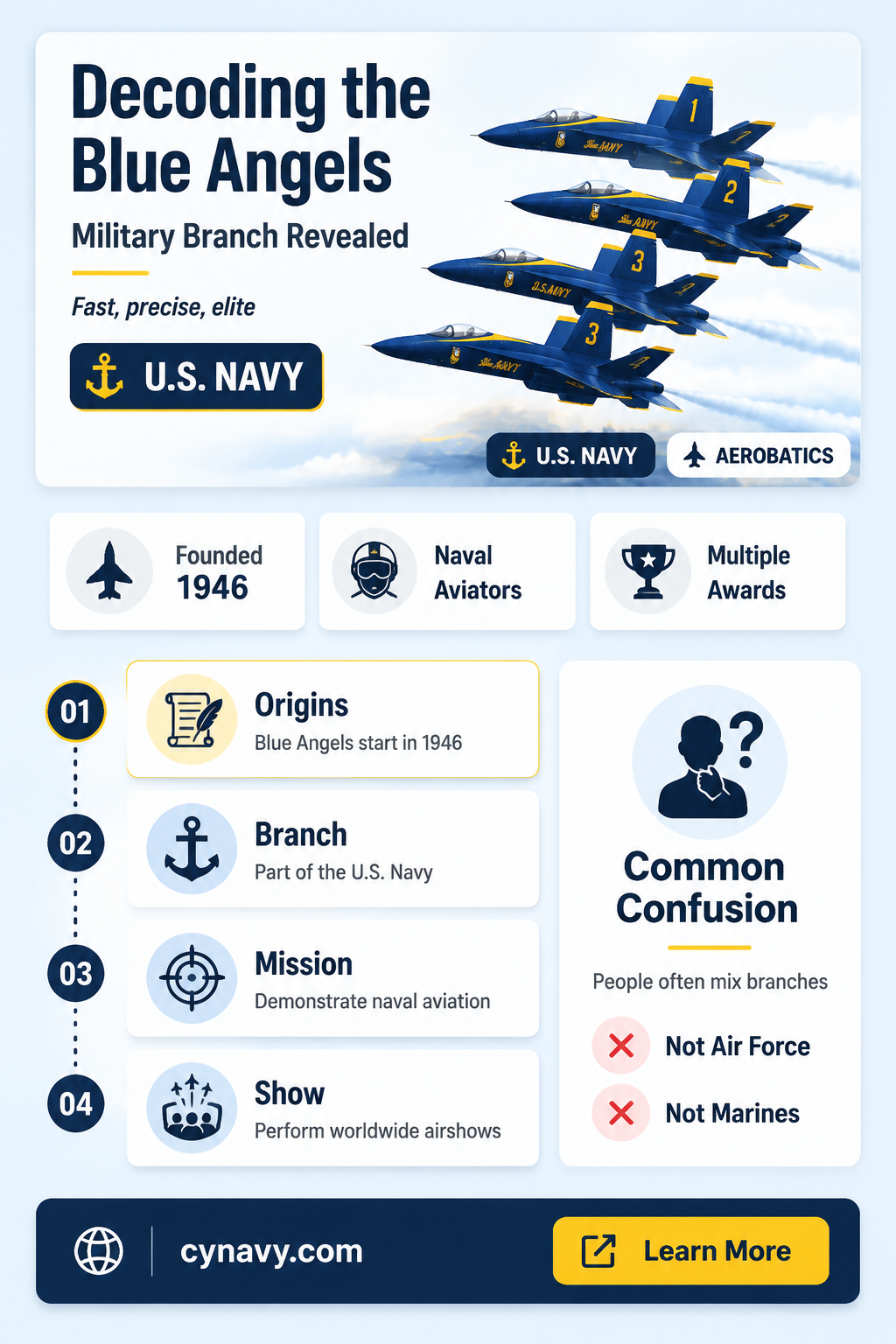 are the blue angels army or navy