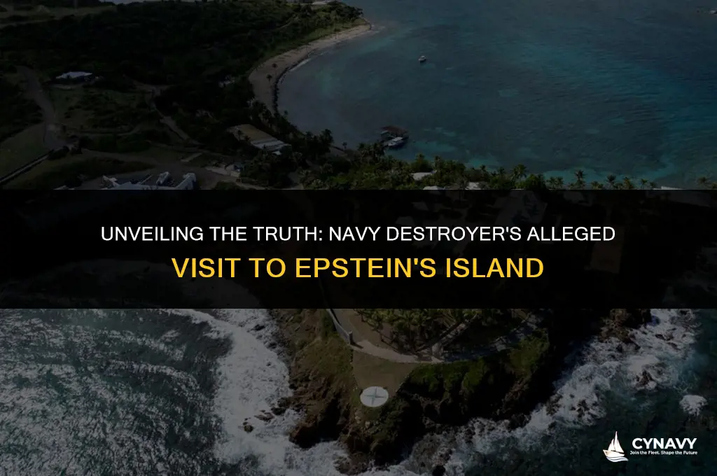 did a navy destroyer go to epstein