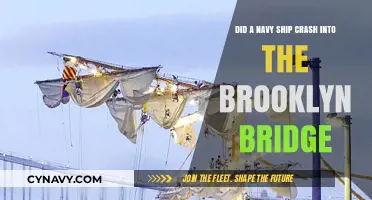 Did a Navy Ship Crash Into the Brooklyn Bridge?