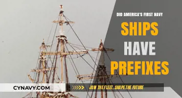 Exploring the Origins: Did America's Inaugural Navy Vessels Bear Prefixes?
