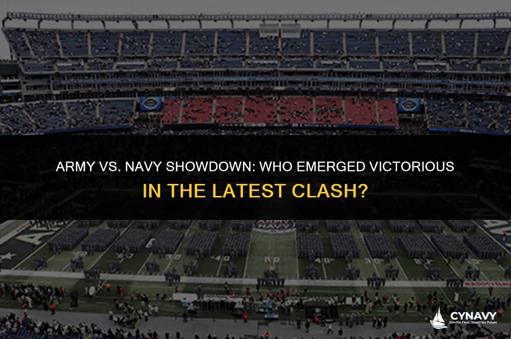 did army beat navy