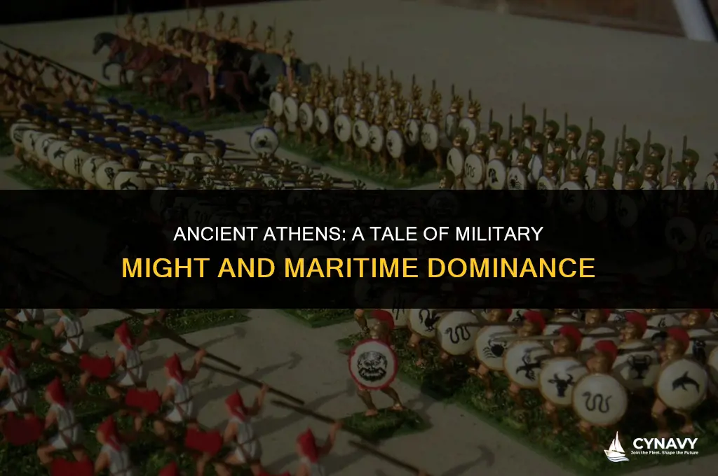 did athens have a powerful army or navy