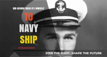 Did George Bush Fly Himself to a Navy Ship?