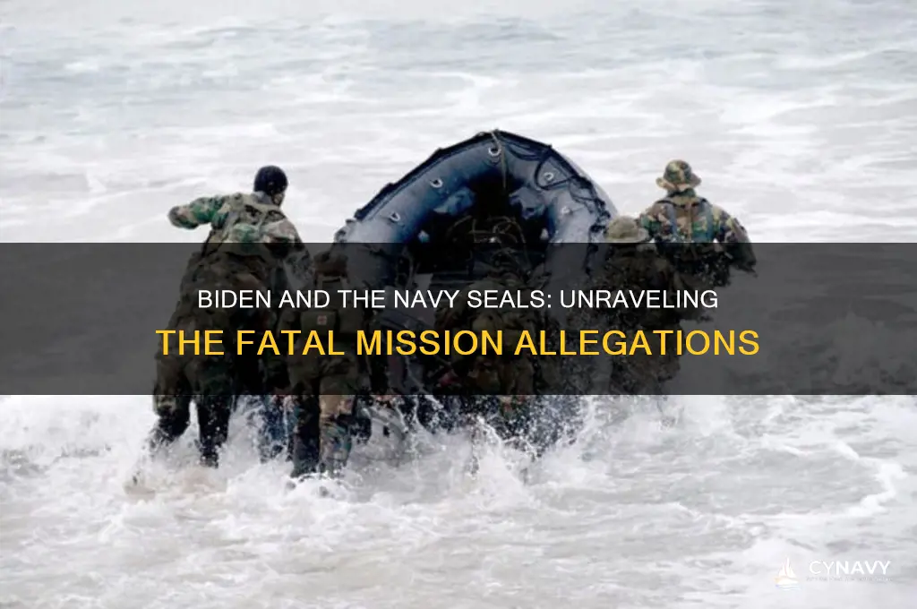 did joe biden get a navy seals team killed