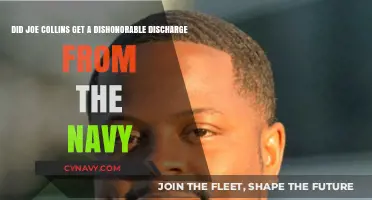Joe Collins' Navy Discharge: Dishonorable or Misunderstood?