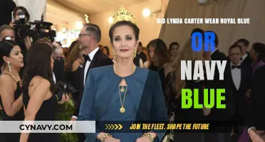 Lynda Carter's Iconic Blue: Royal or Navy?