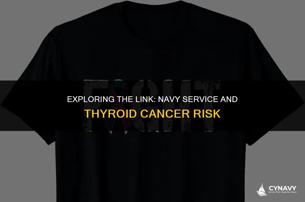 did my time in the navy cause my thyroid cancer