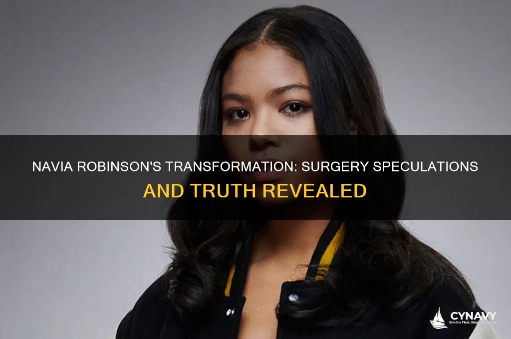 did navia robinson get surgery