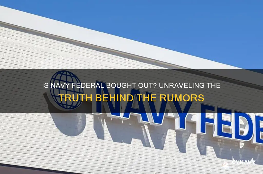 did navy federal get bought out