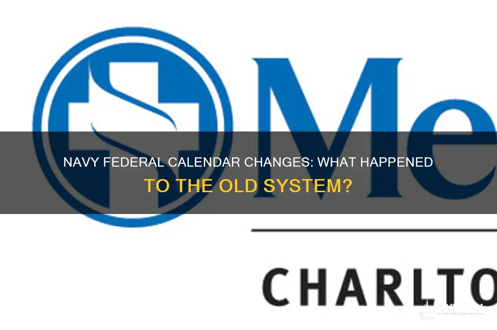 did navy federal get rid of the calendar