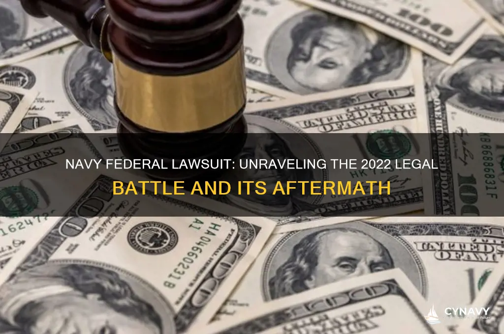 did navy federal get sued last year
