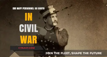 Did Navy Personnel Go South During the Civil War?